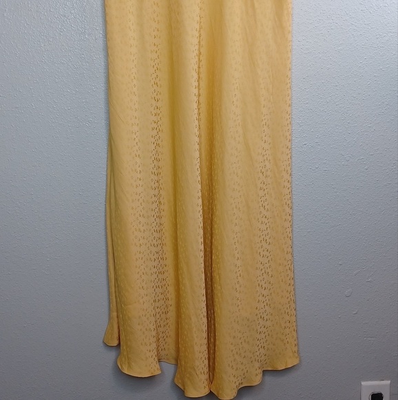 NWT HATCH The Emily Maternity Canary Floral Sz 2 Maxi Dress - Picture 7 of 16